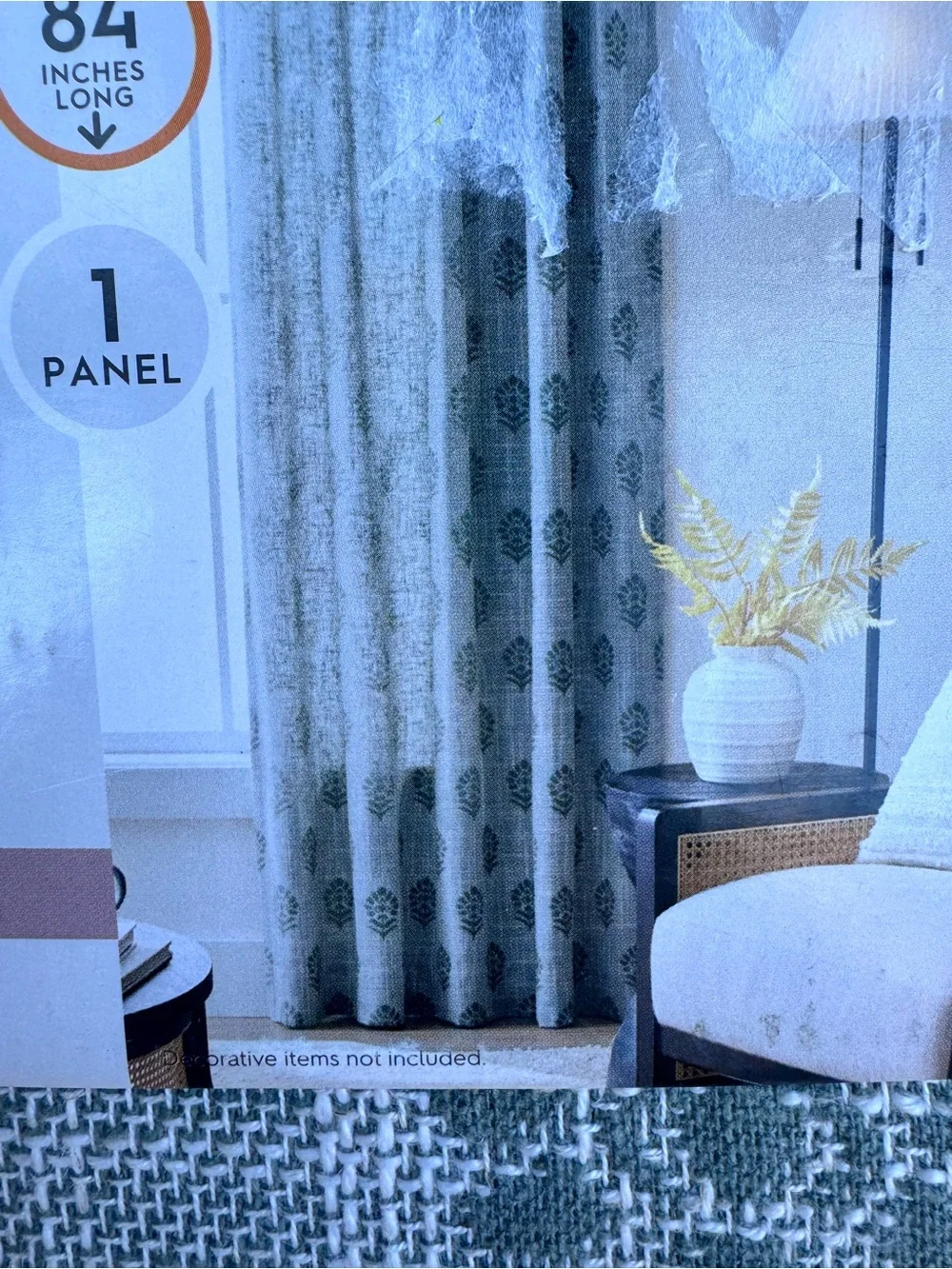 Better Homes and Gardens Curtain Panel